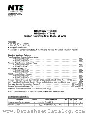 NTE5966 datasheet pdf NTE Electronics