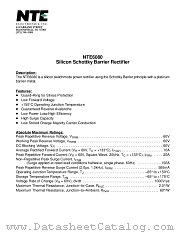 NTE6080 datasheet pdf NTE Electronics