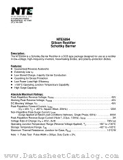 NTE6094 datasheet pdf NTE Electronics