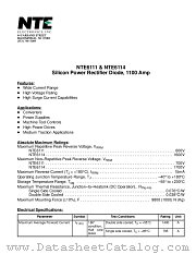 NTE6114 datasheet pdf NTE Electronics