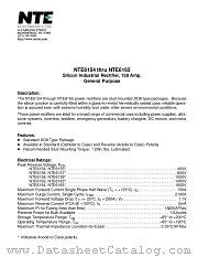 NTE6165 datasheet pdf NTE Electronics