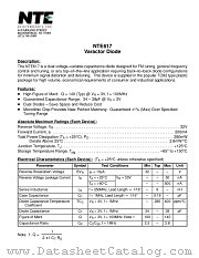 NTE617 datasheet pdf NTE Electronics