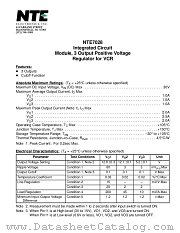 NTE7028 datasheet pdf NTE Electronics
