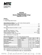 NTE7037 datasheet pdf NTE Electronics