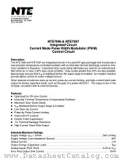 NTE7096 datasheet pdf NTE Electronics