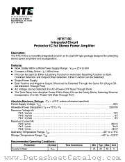 NTE7100 datasheet pdf NTE Electronics
