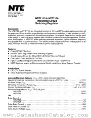 NTE7126 datasheet pdf NTE Electronics
