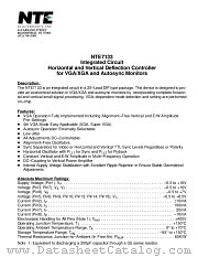 NTE7133 datasheet pdf NTE Electronics