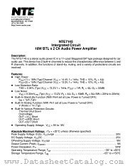 NTE7145 datasheet pdf NTE Electronics