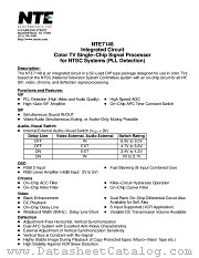 NTE7148 datasheet pdf NTE Electronics