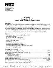 NTE7159 datasheet pdf NTE Electronics