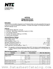 NTE723 datasheet pdf NTE Electronics