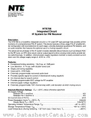 NTE788 datasheet pdf NTE Electronics