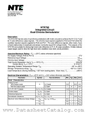 NTE790 datasheet pdf NTE Electronics