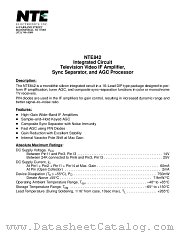 NTE842 datasheet pdf NTE Electronics