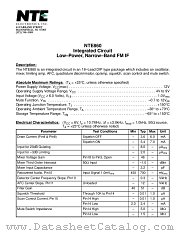 NTE860 datasheet pdf NTE Electronics