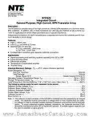 NTE929 datasheet pdf NTE Electronics