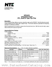 NTE9370 datasheet pdf NTE Electronics