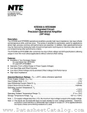 NTE938 datasheet pdf NTE Electronics