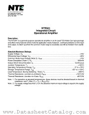 NTE941 datasheet pdf NTE Electronics