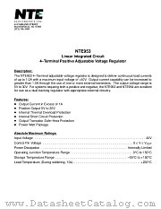NTE953 datasheet pdf NTE Electronics