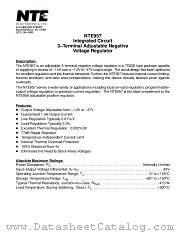 NTE957 datasheet pdf NTE Electronics