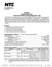 NTE958 datasheet pdf NTE Electronics