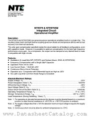 NTE975SM datasheet pdf NTE Electronics