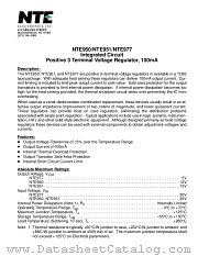 NTE951 datasheet pdf NTE Electronics