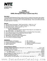 NTE980 datasheet pdf NTE Electronics