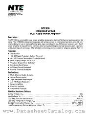 NTE990 datasheet pdf NTE Electronics