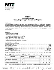NTE992 datasheet pdf NTE Electronics