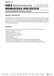 82C55 datasheet pdf OKI electronic components