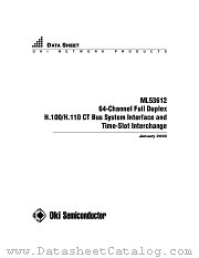 ML53612 datasheet pdf OKI electronic components