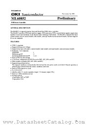 ML60852 datasheet pdf OKI electronic components