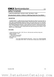 MR27V3255D datasheet pdf OKI electronic components