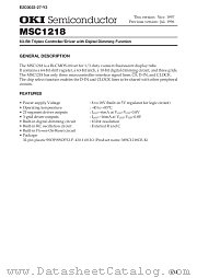 MSC1218 datasheet pdf OKI electronic components