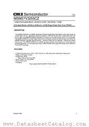 MSM27V3255CZ datasheet pdf OKI electronic components