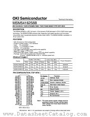 MSM5416258B datasheet pdf OKI electronic components