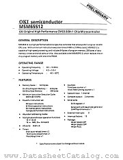 MSM65512 datasheet pdf OKI electronic components