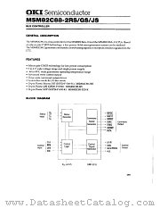 MSM82C88-2JS datasheet pdf OKI electronic components