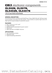OL5492N datasheet pdf OKI electronic components