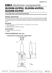 OL595N-P20 datasheet pdf OKI electronic components