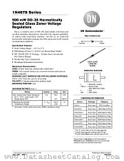 1N4678-D datasheet pdf ON Semiconductor