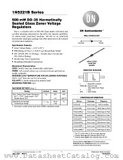 1N5221B-D datasheet pdf ON Semiconductor