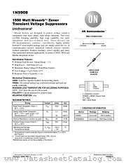 1N5908-D datasheet pdf ON Semiconductor