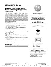1SMA5.0AT3-D datasheet pdf ON Semiconductor