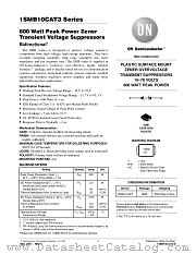 1SMB10CAT3-D datasheet pdf ON Semiconductor