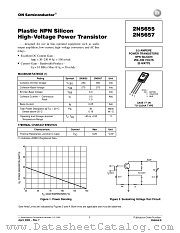 2N5655-D datasheet pdf ON Semiconductor
