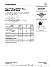 2N6497-D datasheet pdf ON Semiconductor